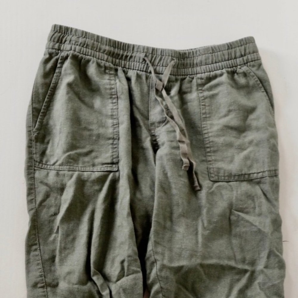 Linen capris